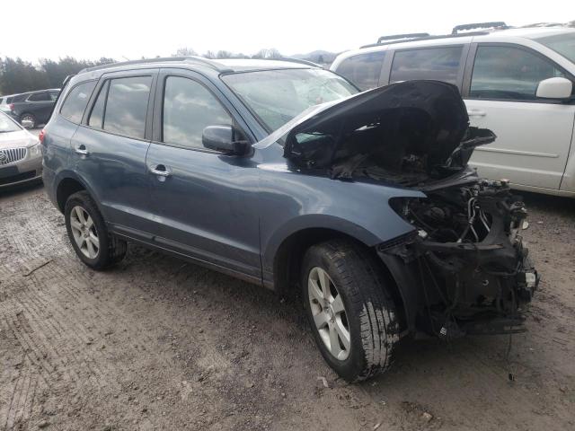 5NMSH13E38H225961 - 2008 HYUNDAI SANTA FE SE BLACK photo 4