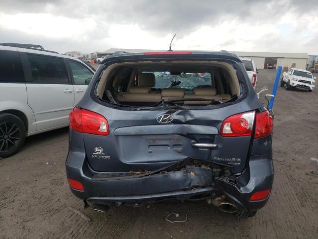 5NMSH13E38H225961 - 2008 HYUNDAI SANTA FE SE BLACK photo 6