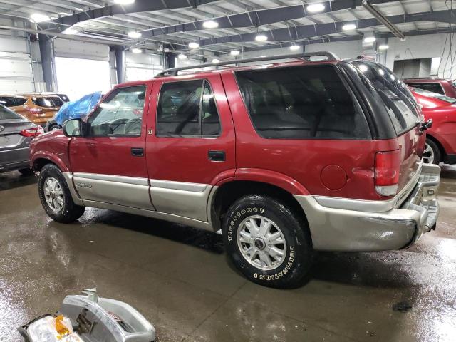 1GKDT13W8W2572093 - 1998 GMC JIMMY SLT MAROON photo 2