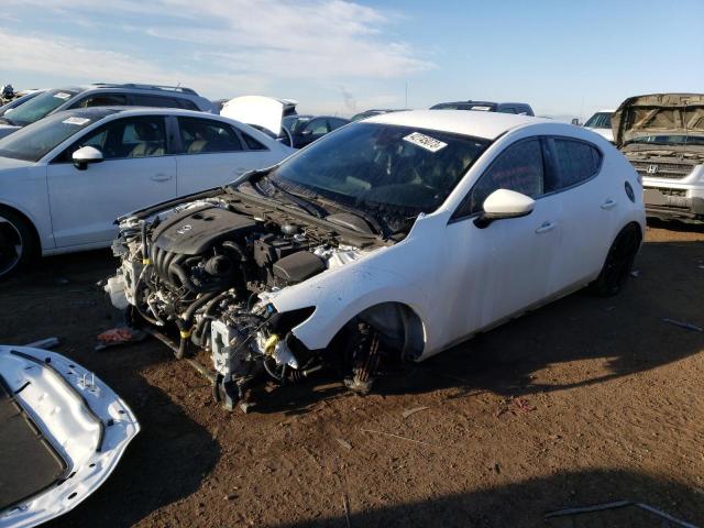 JM1BPAMM3K1136238 - 2019 MAZDA 3 PREFERRED WHITE photo 1