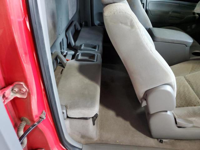5TETU62N38Z495724 - 2008 TOYOTA TACOMA PRERUNNER ACCESS CAB RED photo 10