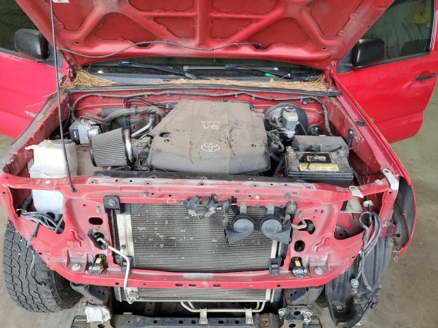 5TETU62N38Z495724 - 2008 TOYOTA TACOMA PRERUNNER ACCESS CAB RED photo 11