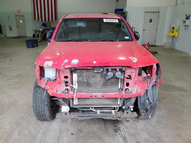 5TETU62N38Z495724 - 2008 TOYOTA TACOMA PRERUNNER ACCESS CAB RED photo 5
