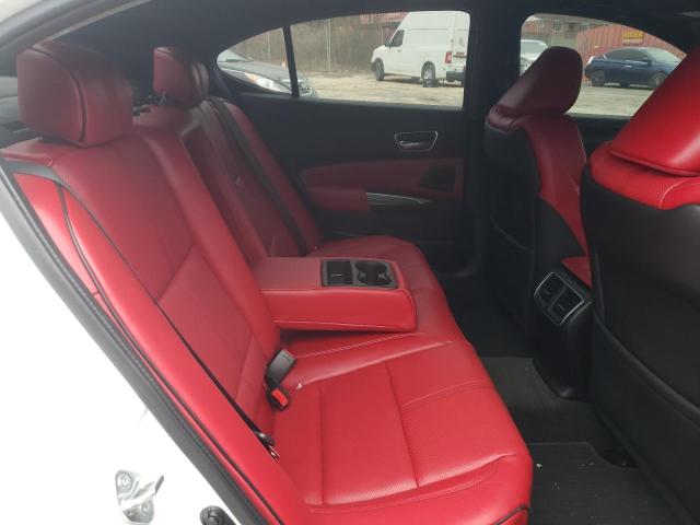 19UUB1F62KA002876 - 2019 ACURA TLX TECHNOLOGY WHITE photo 10