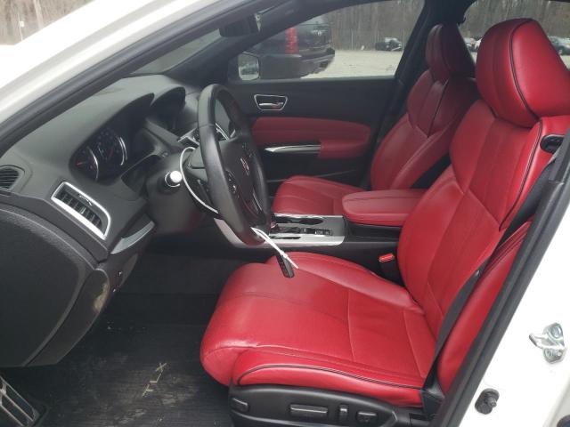 19UUB1F62KA002876 - 2019 ACURA TLX TECHNOLOGY WHITE photo 7