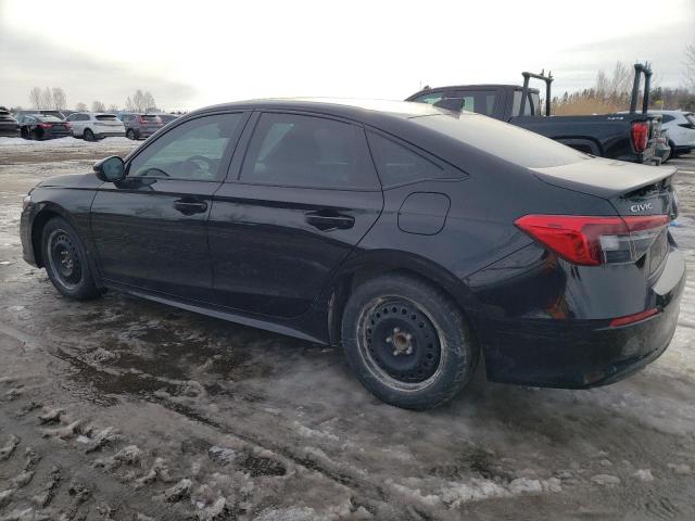 2HGFE2F51NH111803 - 2022 HONDA CIVIC SPORT 黑色 照片 2