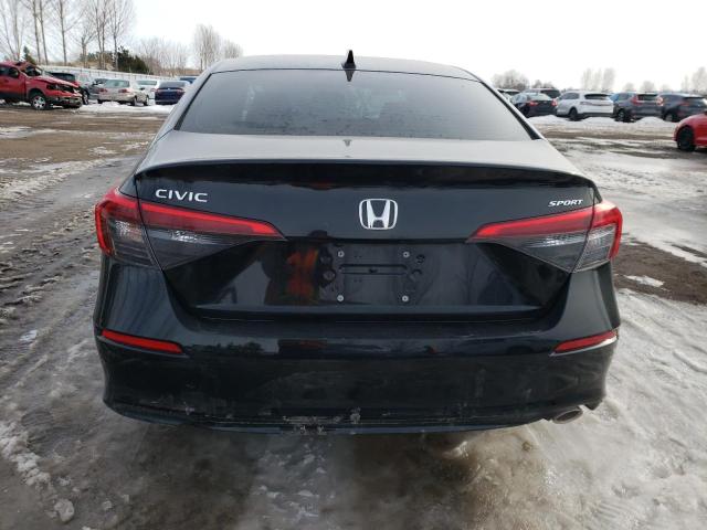 2HGFE2F51NH111803 - 2022 HONDA CIVIC SPORT 黑色 照片 6