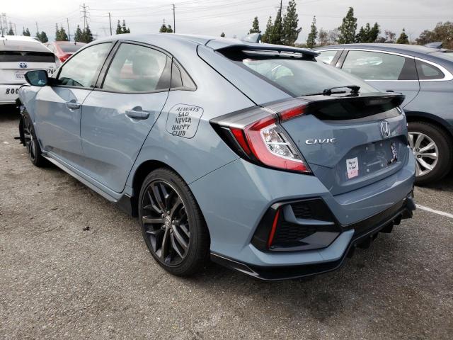 SHHFK7H44MU427353 - 2021 HONDA CIVIC SPORT 灰色 照片 2