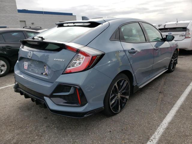 SHHFK7H44MU427353 - 2021 HONDA CIVIC SPORT 灰色 照片 3