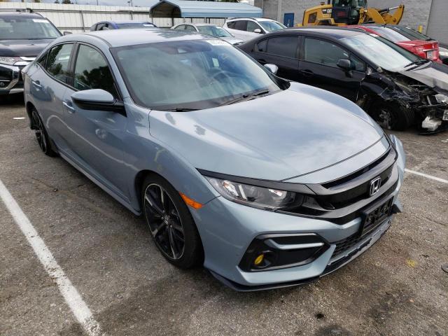 SHHFK7H44MU427353 - 2021 HONDA CIVIC SPORT 灰色 照片 4