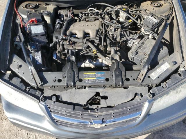 2G1WF52E259101741 - 2005 CHEVROLET IMPALA GRAY photo 11