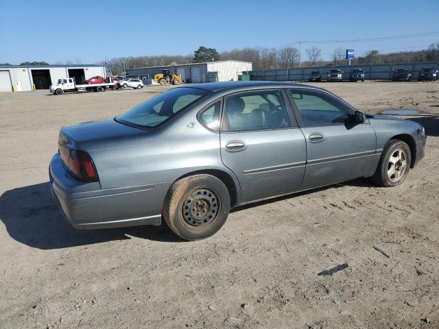 2G1WF52E259101741 - 2005 CHEVROLET IMPALA GRAY photo 3