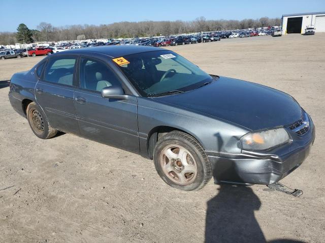 2G1WF52E259101741 - 2005 CHEVROLET IMPALA GRAY photo 4