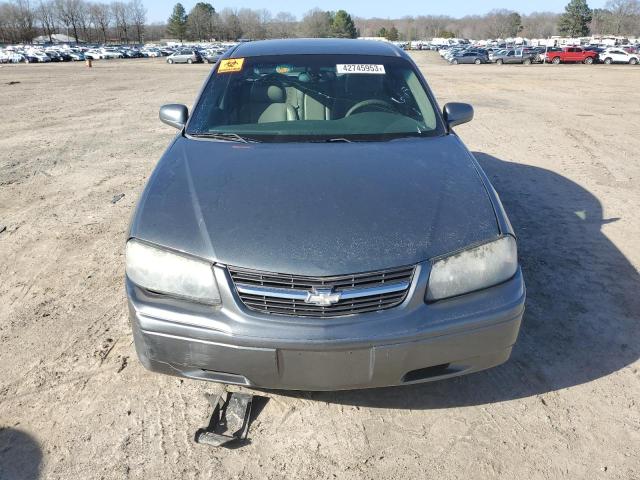 2G1WF52E259101741 - 2005 CHEVROLET IMPALA GRAY photo 5