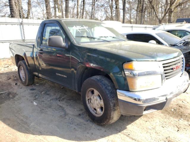 1GTCS148258190938 - 2005 GMC CANYON GREEN photo 4