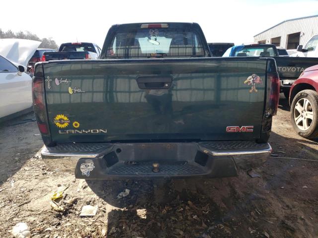 1GTCS148258190938 - 2005 GMC CANYON GREEN photo 6