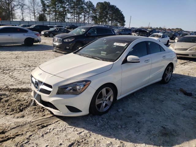 WDDSJ4GB4FN268250 - 2015 MERCEDES-BENZ CLA 250 4MATIC WHITE photo 1