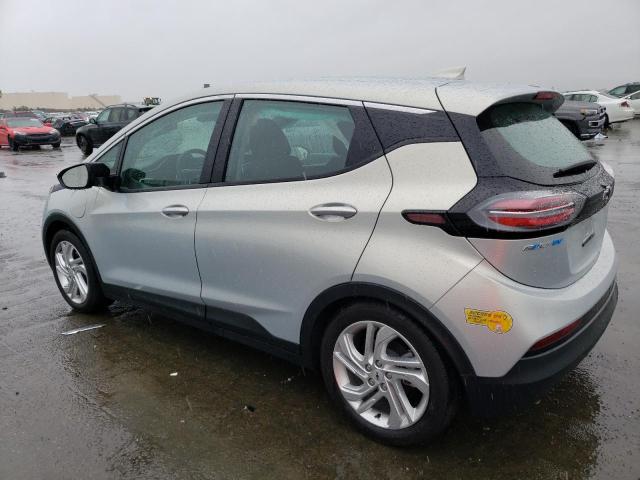 1G1FW6S05N4133516 - 2022 CHEVROLET BOLT EV 1LT SILVER photo 2