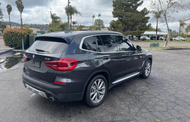 5UXTR9C56JLC74030 - 2018 BMW X3 XDRIVE30I CHARCOAL photo 4