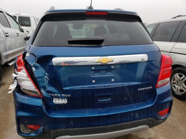 3GNCJRSB9LL222290 - 2020 CHEVROLET TRAX PREMIER BLUE photo 6