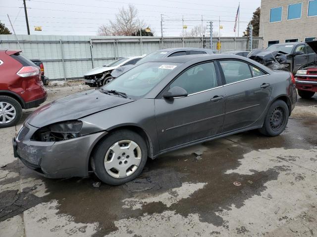 1G2ZF58B674194114 - 2007 PONTIAC G6 VALUE LEADER CHARCOAL photo 1