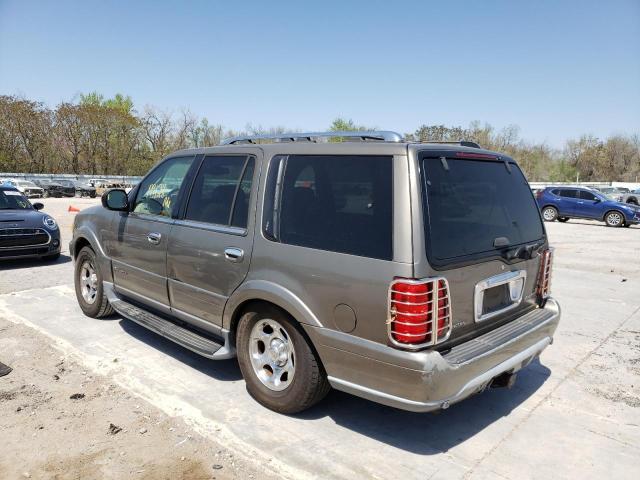 5LMFU28R71LJ26281 - 2001 LINCOLN NAVIGATOR 棕色 照片 3