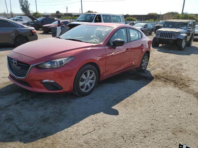 JM1BM1T79F1247354 - 2015 MAZDA 3 SV RED photo 1