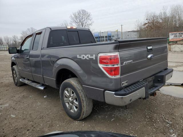 1FTFX1ET7EFB27878 - 2014 FORD F150 SUPER CAB GRAY photo 2