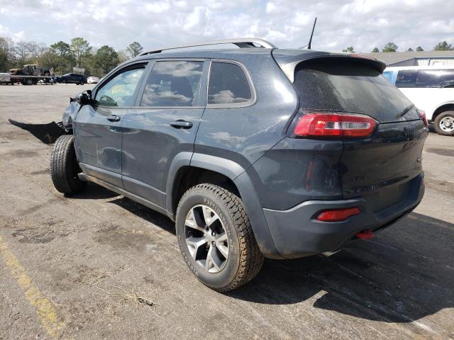 1C4PJMBS9GW232556 - 2016 JEEP CHEROKEE TRAILHAWK 蓝色 照片 2