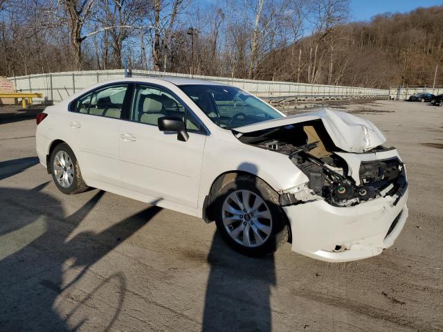 4S3BNAB62H3006720 - 2017 SUBARU LEGACY 2.5I WHITE photo 4