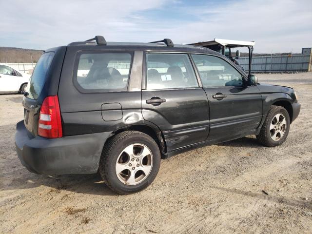 JF1SG65633H763890 - 2003 SUBARU FORESTER 2.5XS შავი ფოტო 3