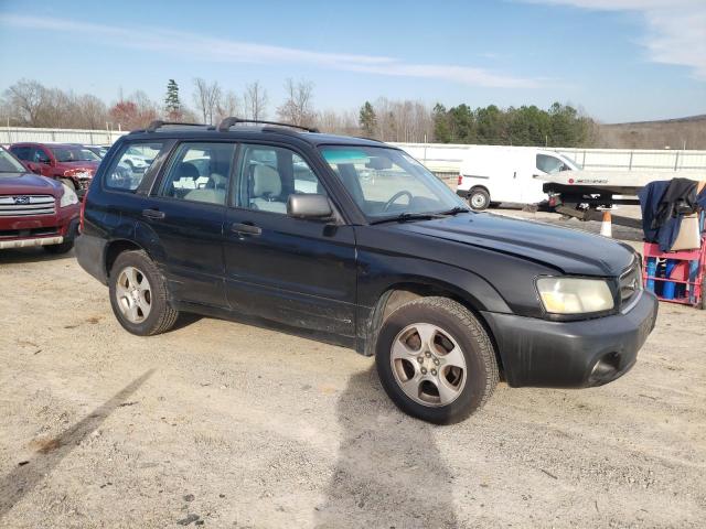 JF1SG65633H763890 - 2003 SUBARU FORESTER 2.5XS შავი ფოტო 4