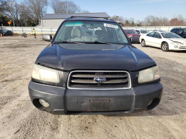 JF1SG65633H763890 - 2003 SUBARU FORESTER 2.5XS შავი ფოტო 5