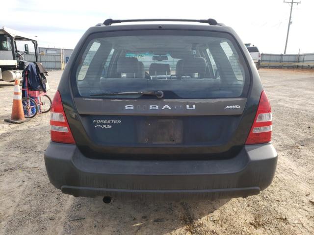 JF1SG65633H763890 - 2003 SUBARU FORESTER 2.5XS შავი ფოტო 6