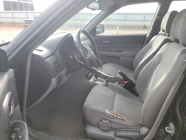 JF1SG65633H763890 - 2003 SUBARU FORESTER 2.5XS შავი ფოტო 7
