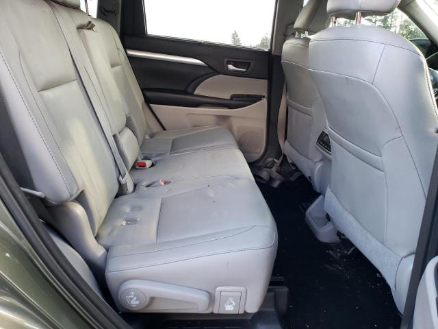 5TDKKRFHXGS170703 - 2016 TOYOTA HIGHLANDER XLE GRAY photo 11