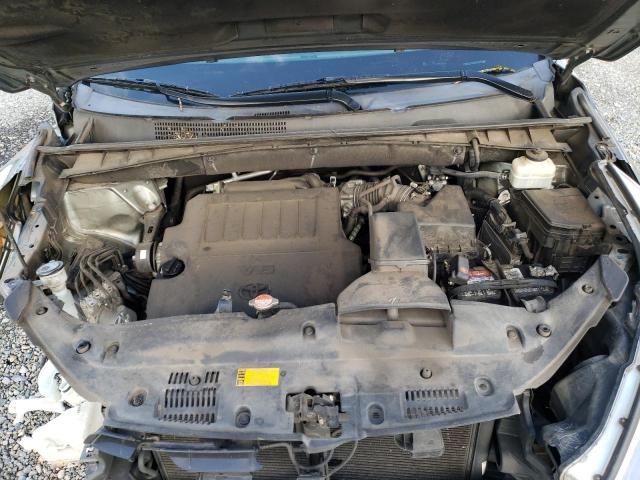 5TDKKRFHXGS170703 - 2016 TOYOTA HIGHLANDER XLE GRAY photo 12