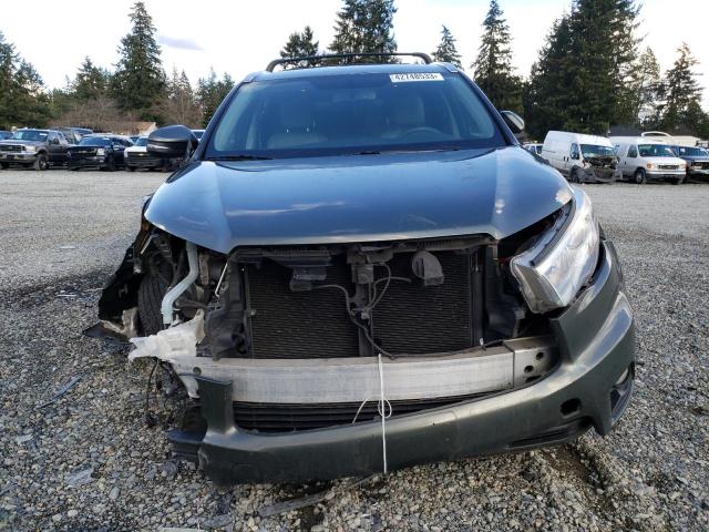 5TDKKRFHXGS170703 - 2016 TOYOTA HIGHLANDER XLE GRAY photo 5