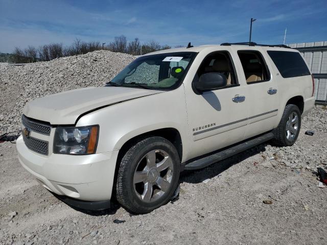 1GNUKKE32AR157737 - 2010 CHEVROLET SUBURBAN K1500 LTZ WHITE photo 1