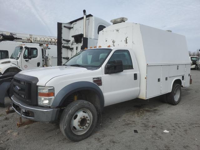 1FDXF46RX8ED93848 - 2008 FORD F450 SUPER DUTY WHITE photo 2