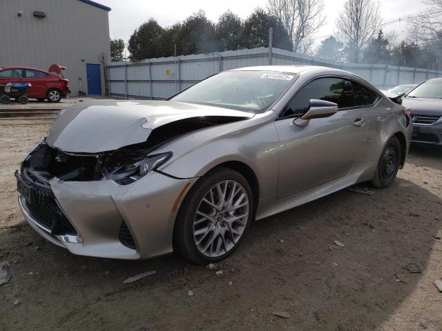 JTHS85BC6K5004984 - 2019 LEXUS RC 300 SILVER photo 1