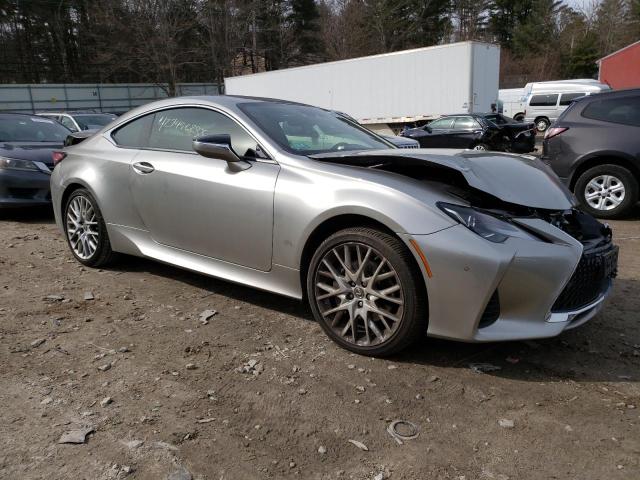 JTHS85BC6K5004984 - 2019 LEXUS RC 300 SILVER photo 4