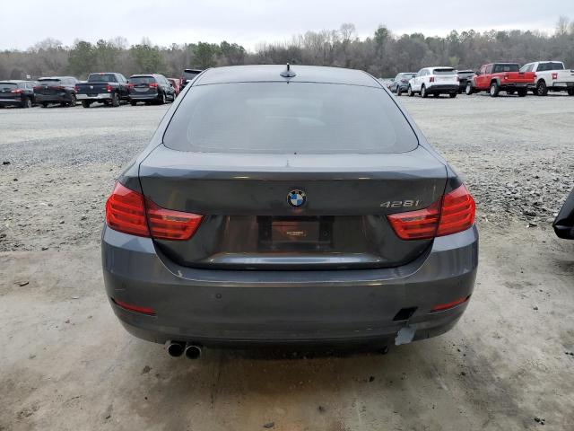 WBA4A5C56FG051020 - 2015 BMW 428 I GRAN COUPE GRAY photo 6
