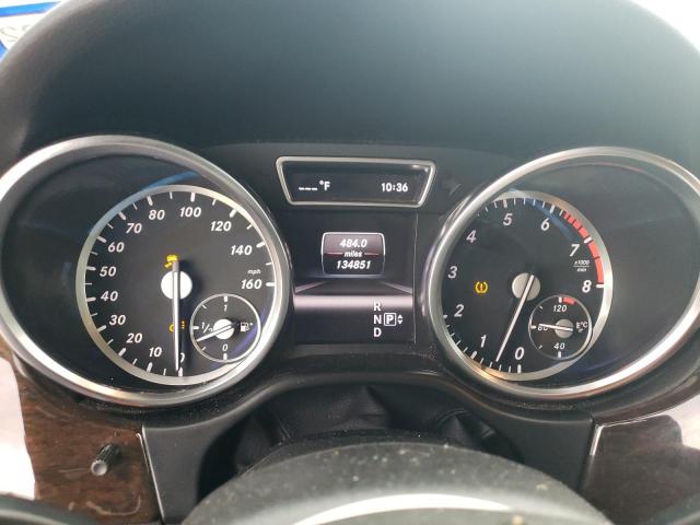 4JGDA5HB0DA217870 - 2013 MERCEDES-BENZ ML 350 4MATIC SILVER photo 9