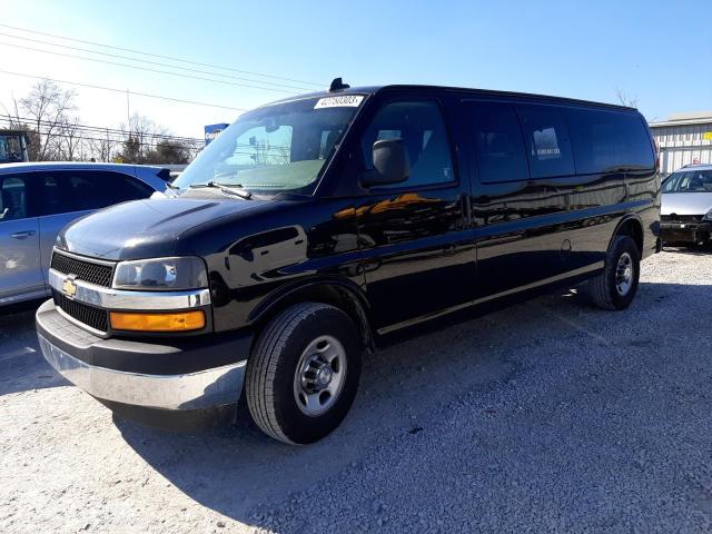 1GAZGPFG6J1186552 - 2018 CHEVROLET EXPRESS G3 LT BLACK photo 1