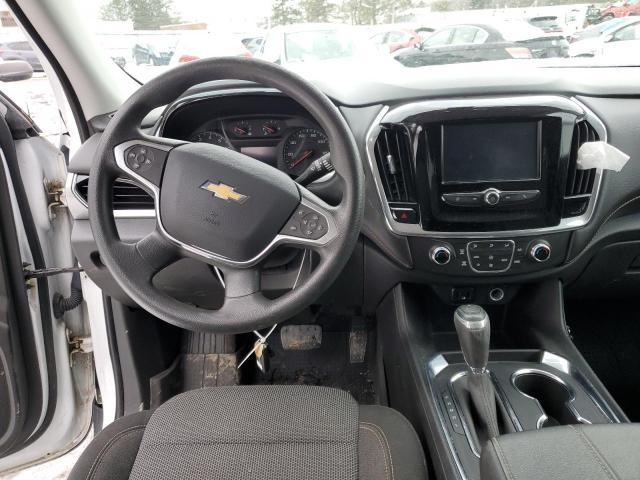 1GNEVFKW6KJ138691 - 2019 CHEVROLET TRAVERSE LS WHITE photo 8