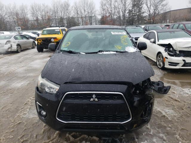 4A4AR3AU1DE014326 - 2013 MITSUBISHI OUTLANDER BLACK photo 5