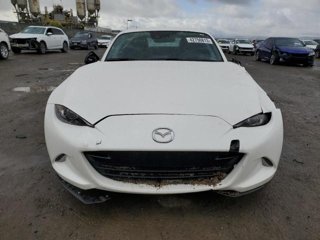 JM1NDAM70K0301555 - 2019 MAZDA MX-5 MIATA GRAND TOURING WHITE photo 5