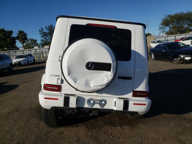 W1NYC6BJ2MX412834 - 2021 MERCEDES-BENZ G 550 WHITE photo 6