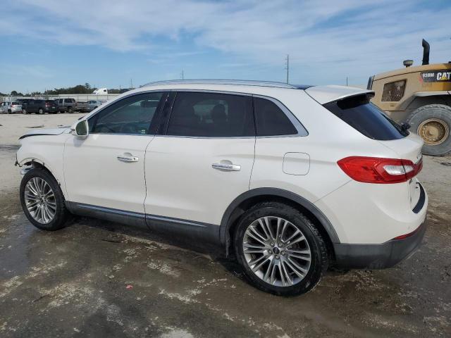 2LMPJ6LRXHBL37214 - 2017 LINCOLN MKX RESERVE Weiß Foto 2